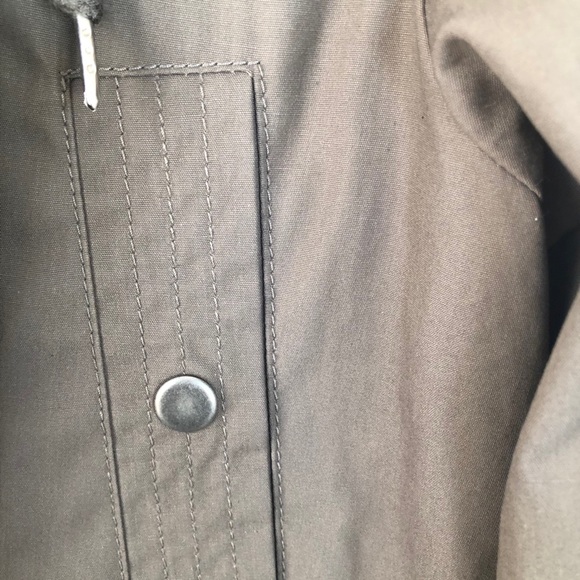 Gap Women's Raincoat Brown sz S - Picture 4 of 8